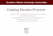 Catalog Review Process - e-Forms