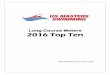 Long Course Meters 2016 Top Ten - U.S. Masters Swimming