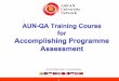 QA at Programme Level (Revised)
