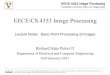 EECE/CS 4353 Image Processing - Internet Archive