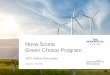 Nova Scotia Green Choice Program