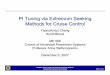 PI Tuning via Extremum Seeking Methods for Cruise Control