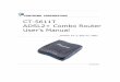 CT-5611T ADSL2+ Combo Router User’s Manual