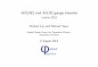 SO(2N) and SU(N) gauge theories - Lattice 2013
