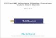 EZCast4K Wireless Display Receiver Quick Start Guide