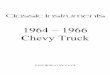 1964 – 1966 Chevy Truck - Classic Instruments