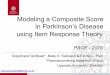 Modeling a Composite Score in Parkinson’s Disease using 