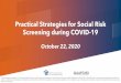Practical Strategies for Social Risk Screening during 