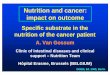 Nutrition and cancer: impact on outcome