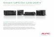 Smart-UPS On-Line 208 V