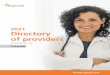 2021 Directory of providers - JSA Healthcare
