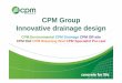CPM Group Innovative drainage design - Water Industry Forum