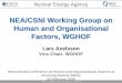 NEA/CSNI Working Group on Human and Organisational Factors 