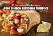 Food Science, Nutrition & Probiotics