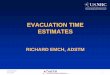 EVACUATION TIME ESTIMATES - Nucleus