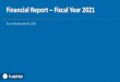 Financial Report –Fiscal Year 2021 - CapMetro
