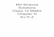 RD Sharma Solutions Class 12 Maths Chapter 11 Ex 11 2