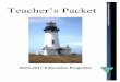 Teacher's Packet, Yaquina Head Outstanding Natural Area