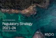 Regulatory Strategy 2021-24