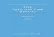The Aviation Law Review Aviation Law Review