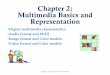 Chapter 2: Multimedia Basics and Representation