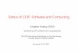 Status of CEPC Software and Computing
