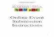 Online Event Submission Instructions 8.22