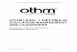 OTHM LEVEL 7 DIPLOMA IN EDUCATION MANAGEMENT AND LEADERSHIP