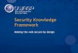 Security Knowledge Framework - OWASP