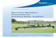 Boundary Backflow Prevention for Drinking Water Supplies