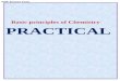 Basic principles of Chemistry PRACTICAL