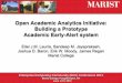 Open Academic Analytics Initiative: Building a Prototype 