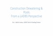 Construction Dewatering & Pools From a LADBS Perspective