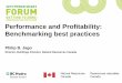 Performance and Profitability: Benchmarking best practices