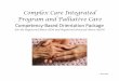 Complex Care and Palliative Nursing Orientation