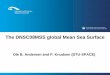 The DNSC08MSS global Mean Sea Surface