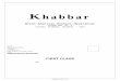 Khabbar Vol. XXV No. 4 (October, November, December - Ekhabbar