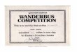 ‘Wanderbus’ competition winner certificate