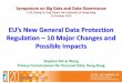 EU’s New General Data Protection Regulation 10 Major 