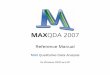 MAXQDA 2007 Manual