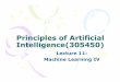 Principles of Artificial Intelligence(Intelligence 