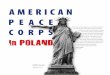 Brochure about the American Peace Corps in Poland (KARTA Center)