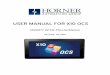 USER MANUAL FOR X10 OCS - hornerautomation.com