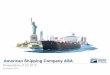 American Shipping Company ASA - GlobeNewswire