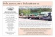 Douglas County Historical Society Museum Matters