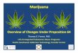 Overview of Changes Under Proposition 64
