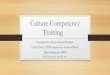 Culture Competency Training - Virginia
