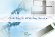 ChIP-Seq & MDB-Seq Service - e-biogen.com