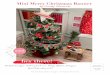 Mini Merry Christmas Banner by Cindy Cloward