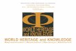 WORLD HERITAGE and KNOWLEDGE - UniFI